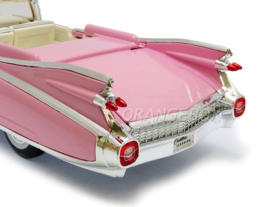 1959 Cadillac Eldorado Biarritz Pink 1/18 Diecast Model Car